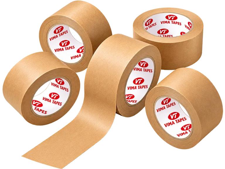 Kraft-Tape-Rolls-with-VIMA-Branding