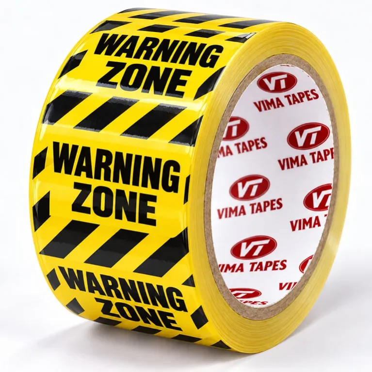 Glossy-Yellow-Warning-Zone-Tape-Roll
