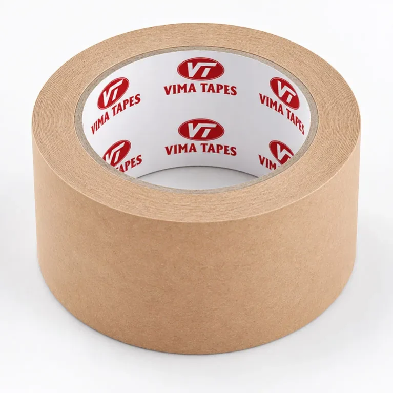 Kraft-Paper-Tape-Roll-with-VIMA-Branding
