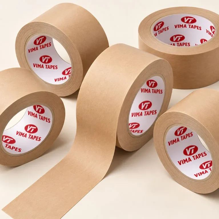 Kraft-Tape-Rolls-with-VIMA-Branding