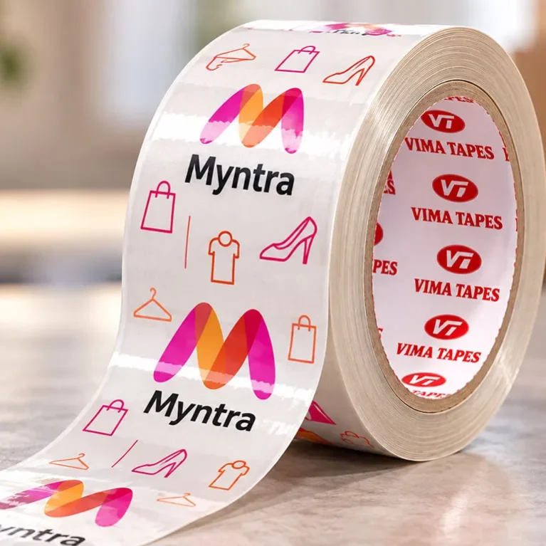 Myntra-Branded-Packaging-Tape-Roll
